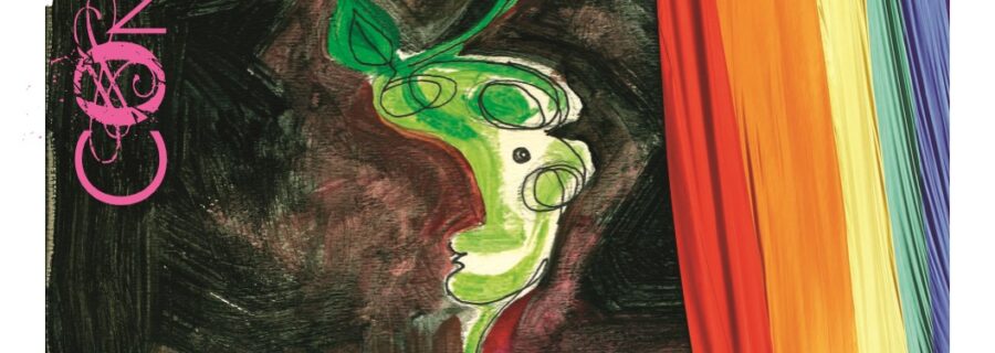 Portada Primer Suplemento En Rojo LGBTQ, diseño de Iván Figueroa